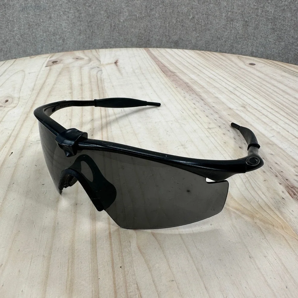 RARE Oakley SI Ballistic M Frame 1.0 Sunglasses OS Black Original Shield Wrap